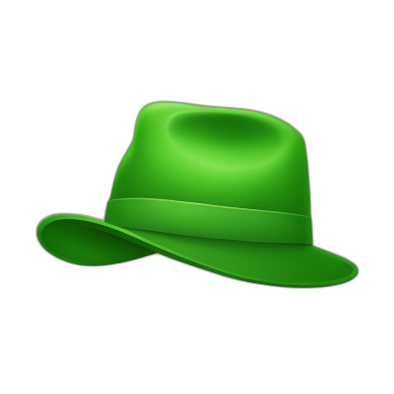 green hat emoji