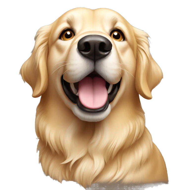 golden retriever emoji