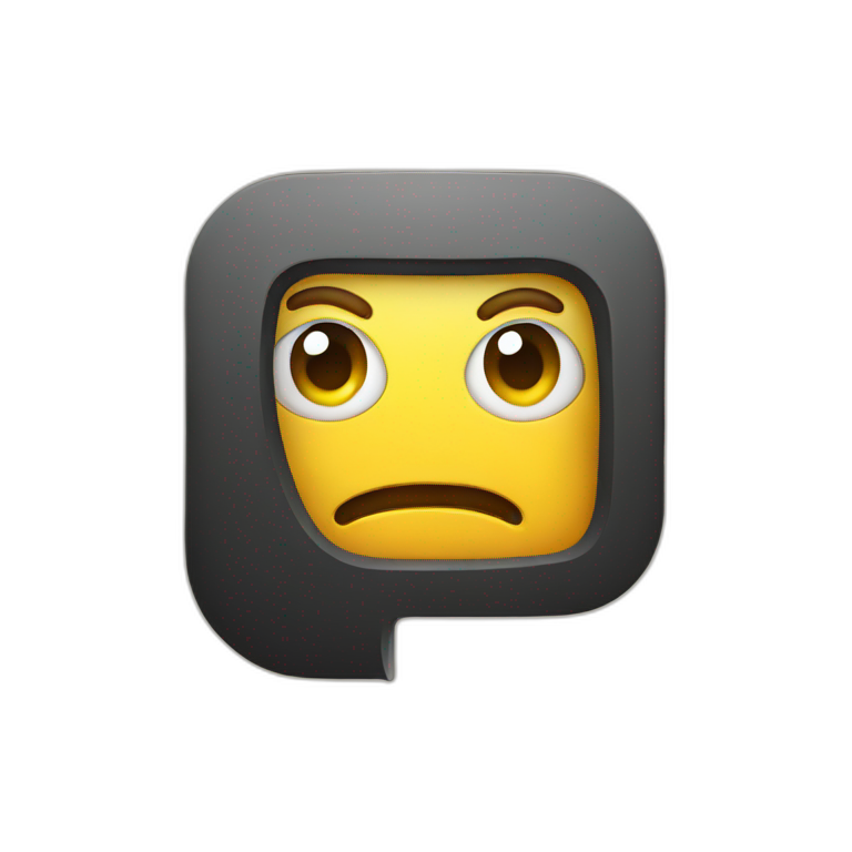 YouTube App icon emoji