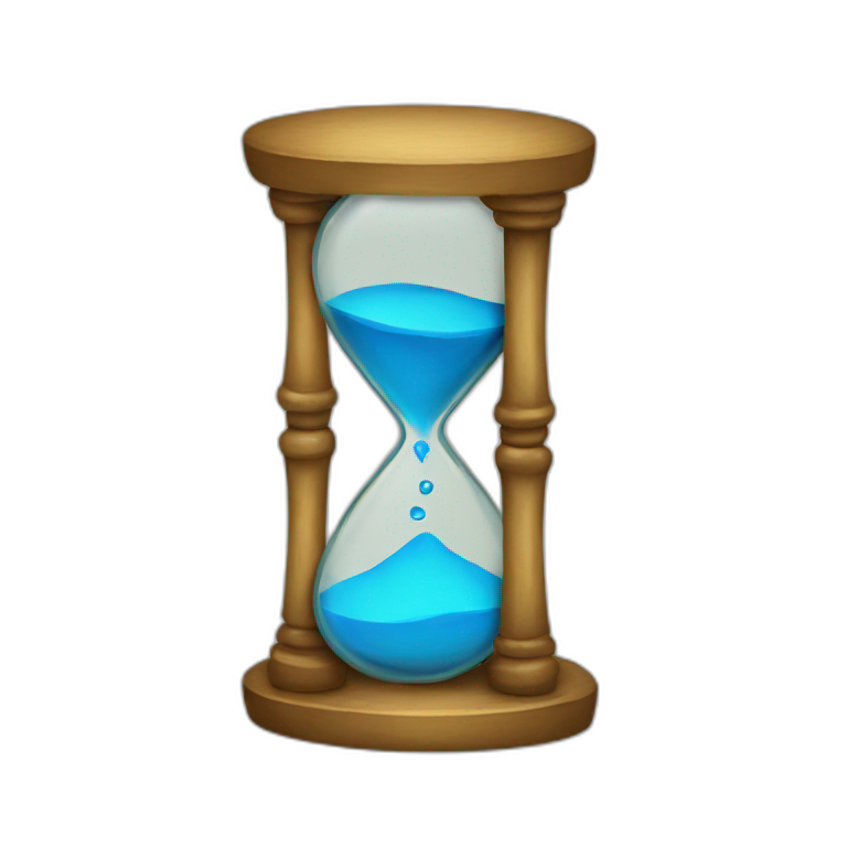 Hourglass emoji