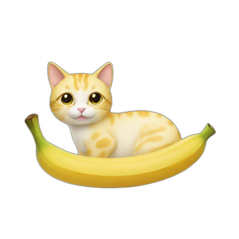 Banana cat emoji