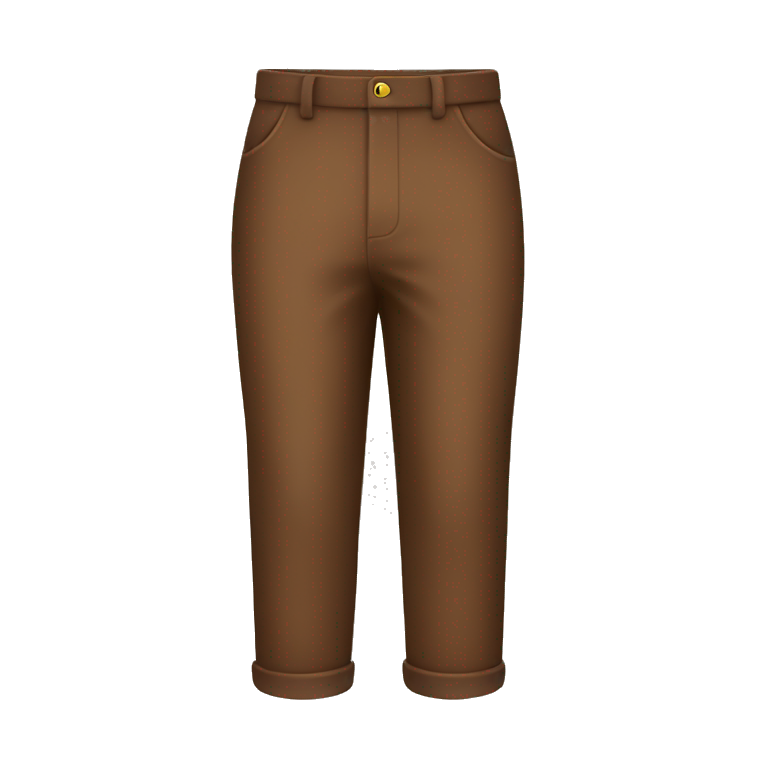brown pants emoji