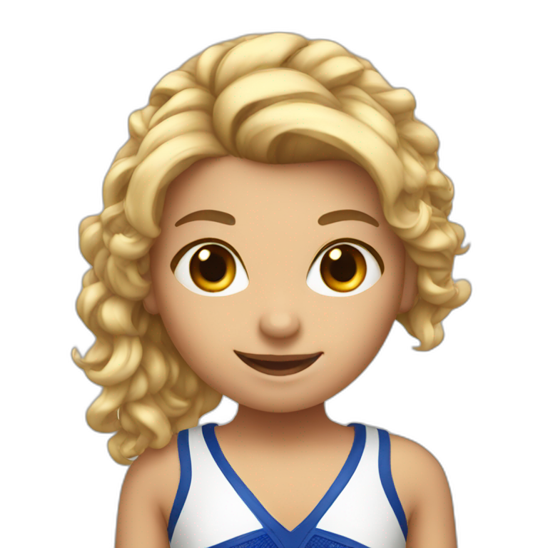 cheerleader emoji