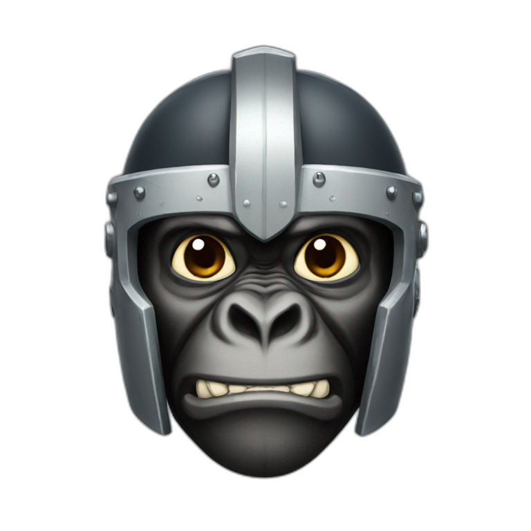 Crusader Gorilla emoji