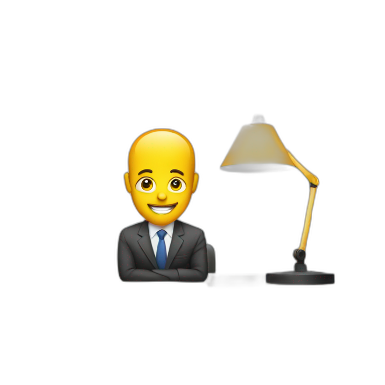 Work on table office  emoji