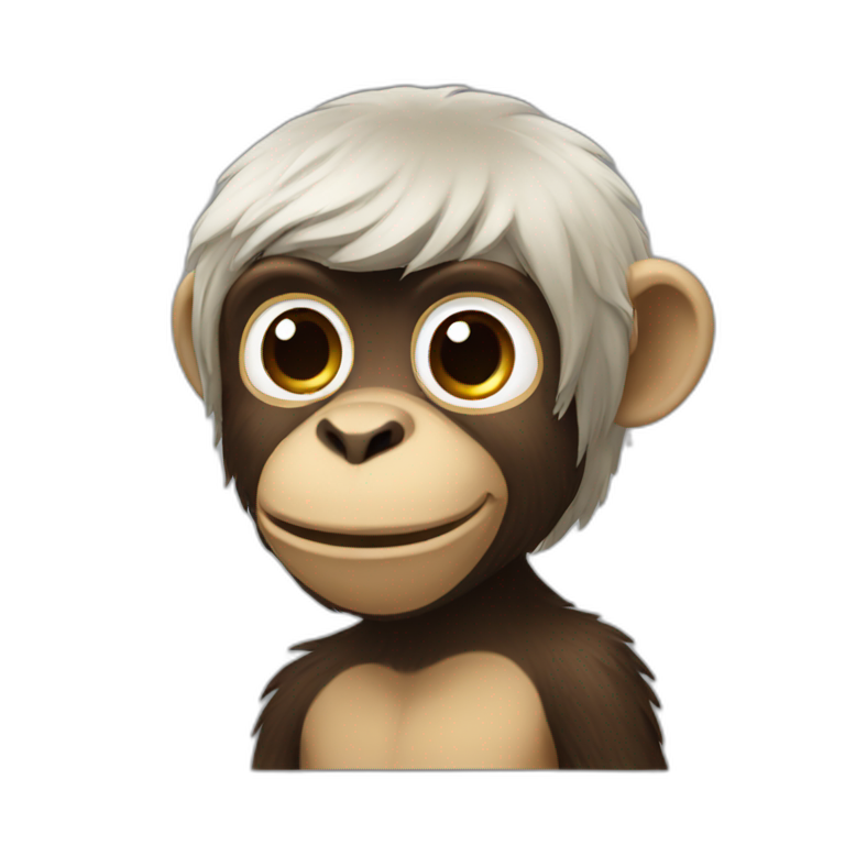 Cesar monkey emoji
