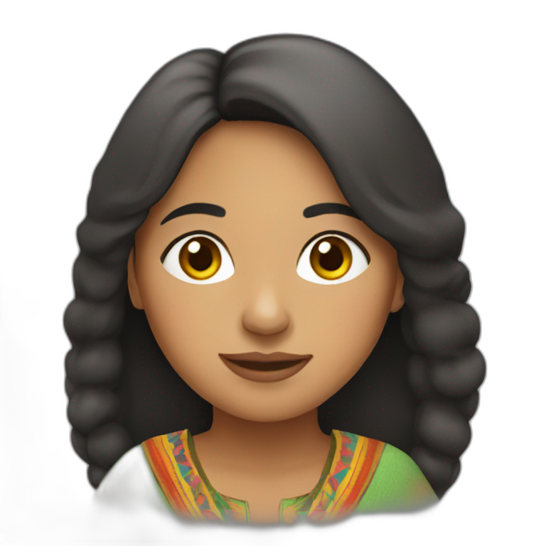Peruvian-woman emoji