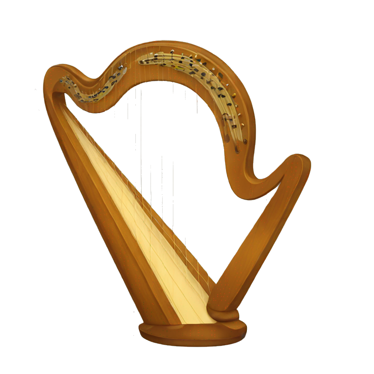 Harp  emoji