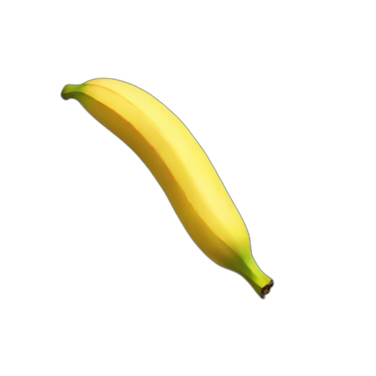 banana on space emoji