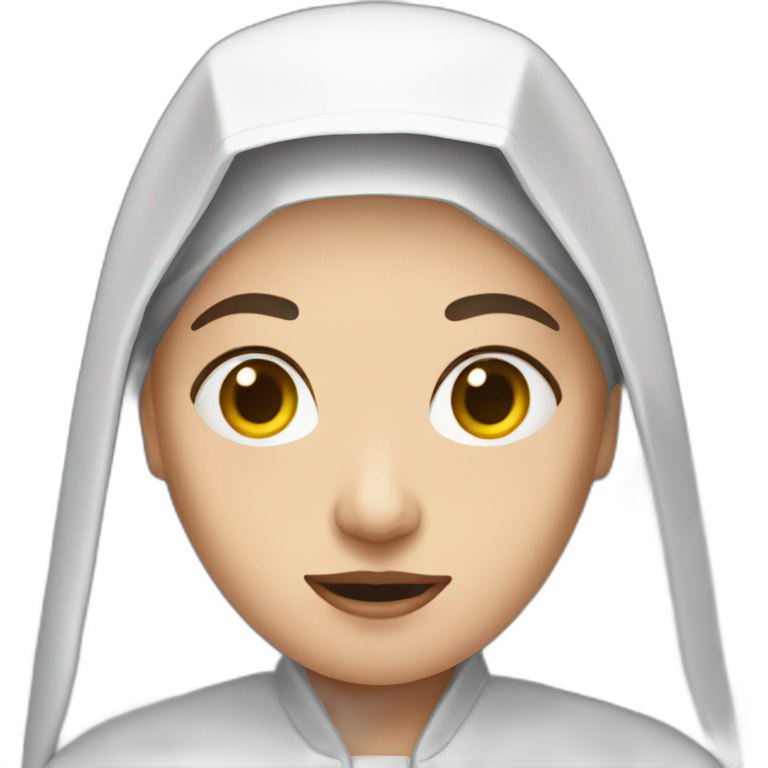 the nun emoji