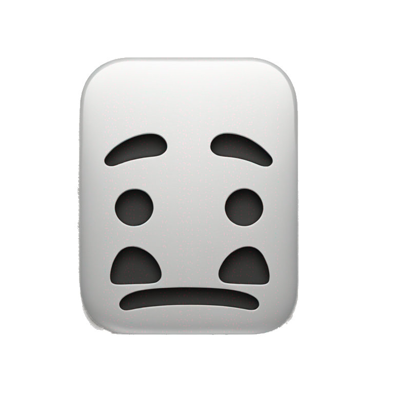 IPhone crossed out emoji