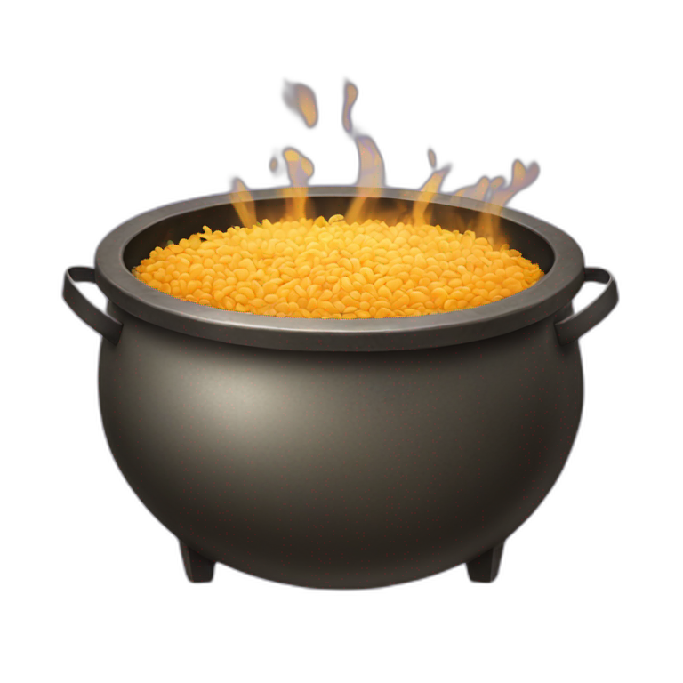 Pilaf cauldron emoji