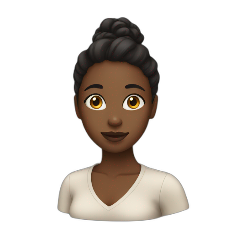 black girl  emoji