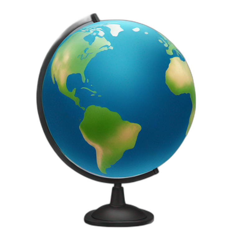 Universal globe emoji