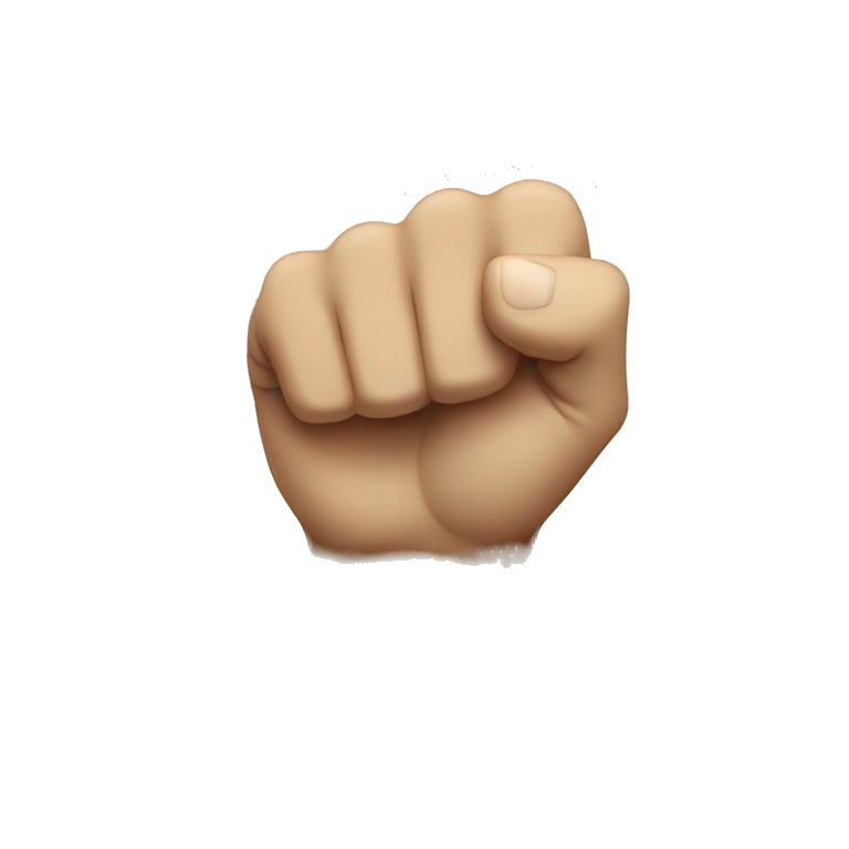 fist open emoji