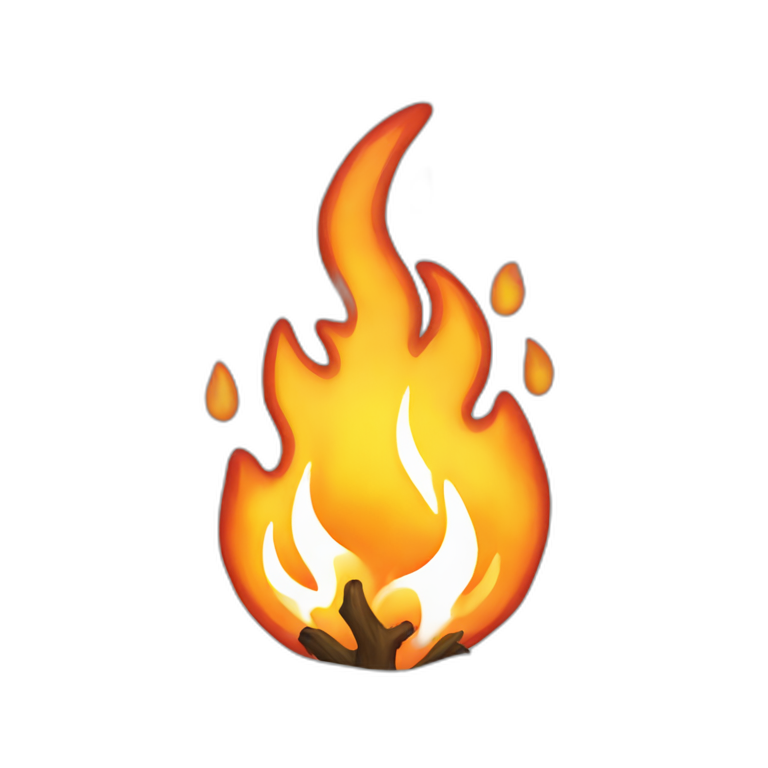 fire and cold emoji