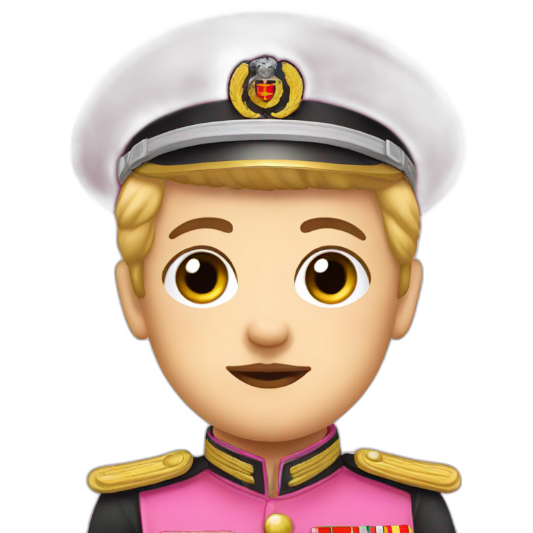 german dictator KAWAII PINK emoji