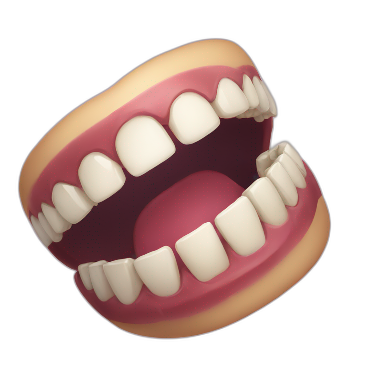 Your teeth hurt emoji