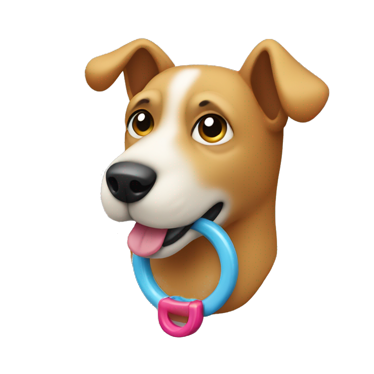 dog toy ring emoji