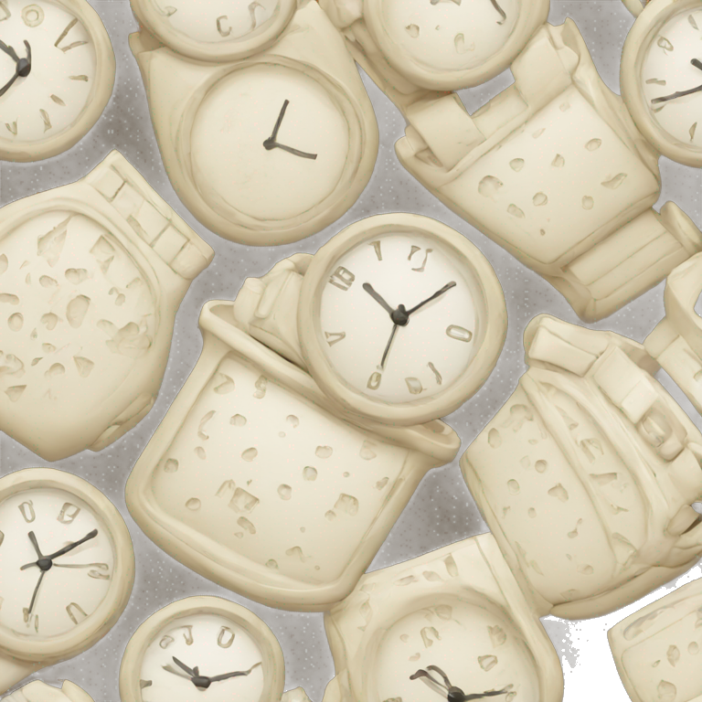 Ceramic watch emoji