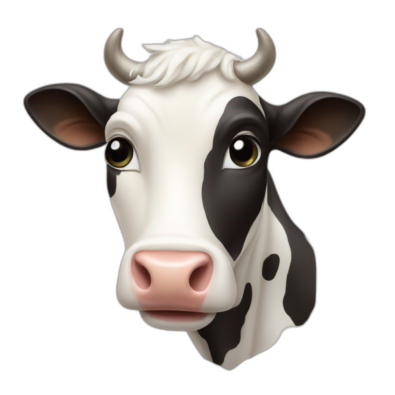 Cow like milk emoji