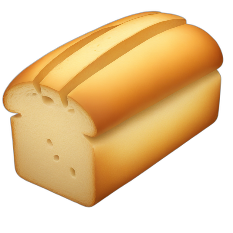 sliced loaf of bread emoji