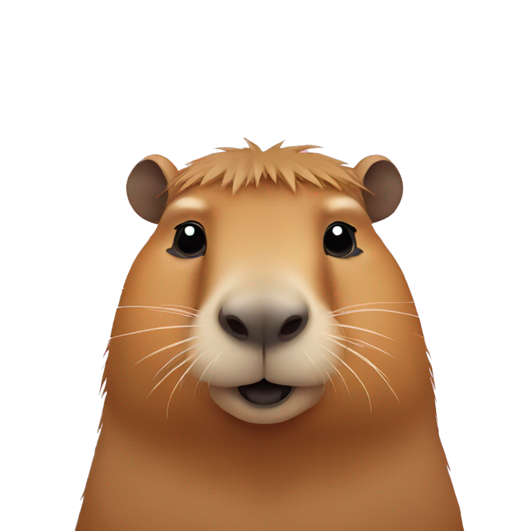 capybara chilling emoji