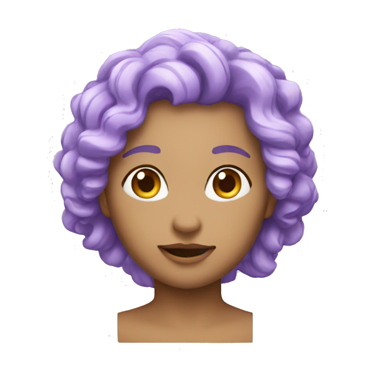 create lilac emoge emoji