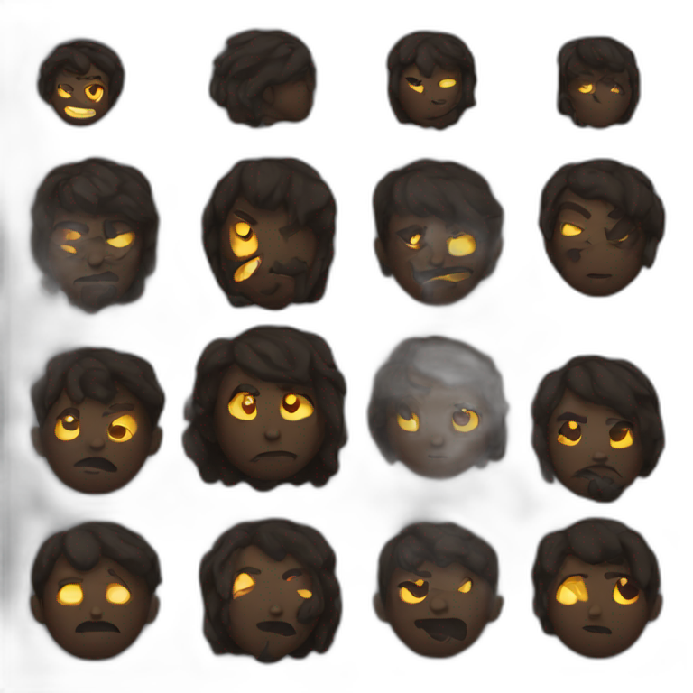 Darkness emoji