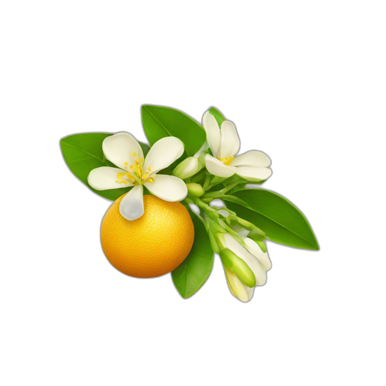 citrus flower emoji emoji