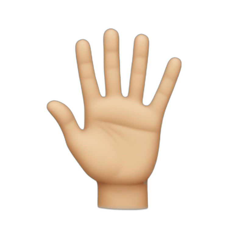 Swipe gesture emoji