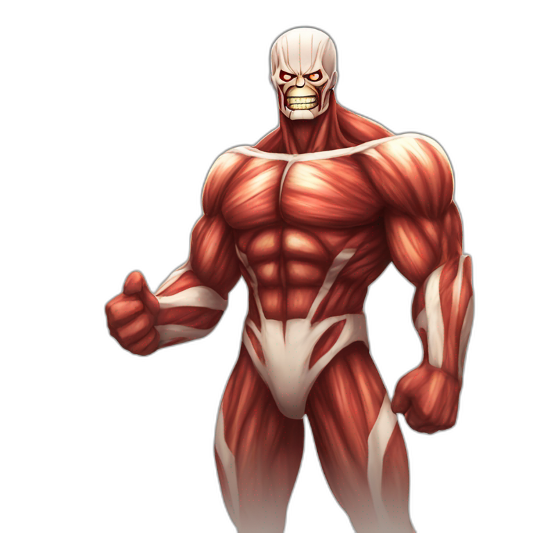 Colossal titan but he is gqy emoji