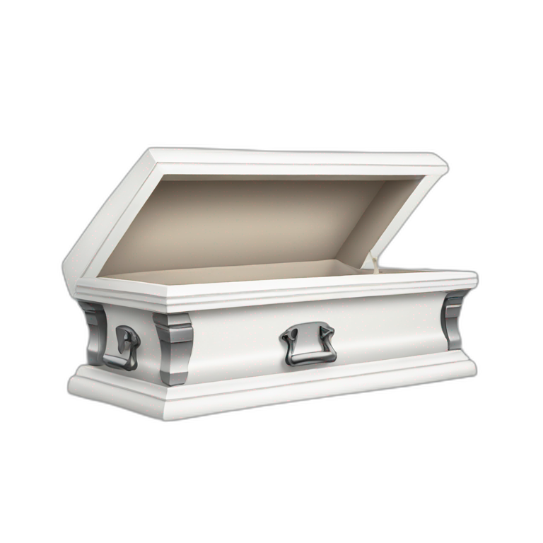 White Coffin emoji