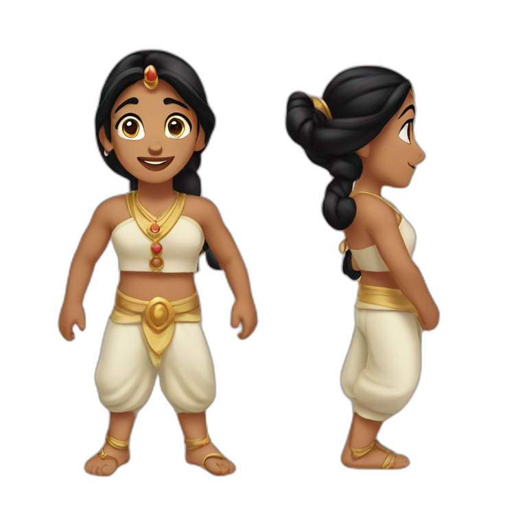 Jasmine, Aladdin emoji