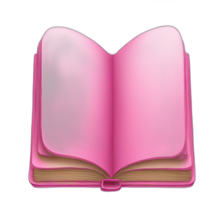 pink book emoji emoji
