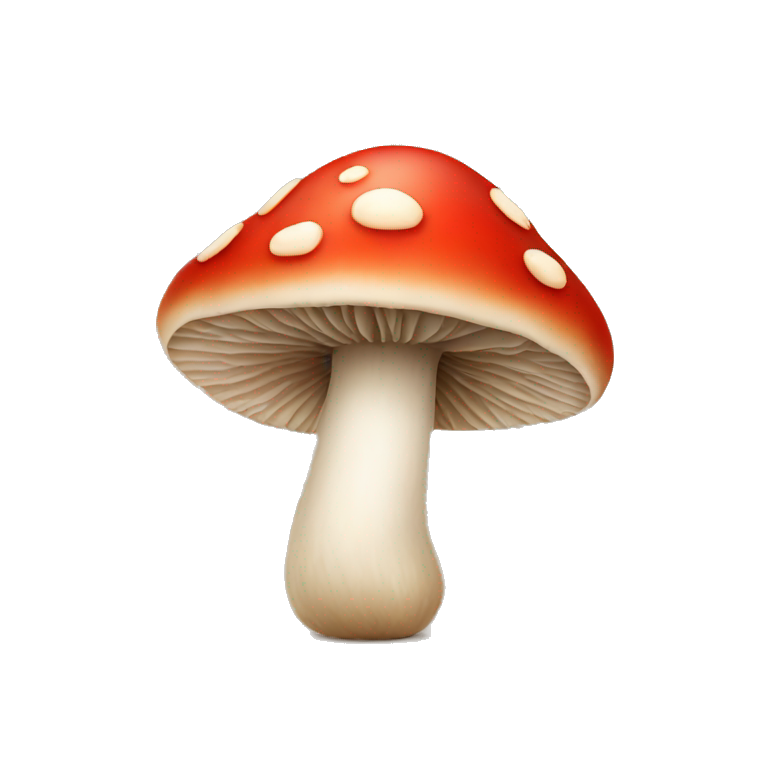 heart-shaped mushroom emoji