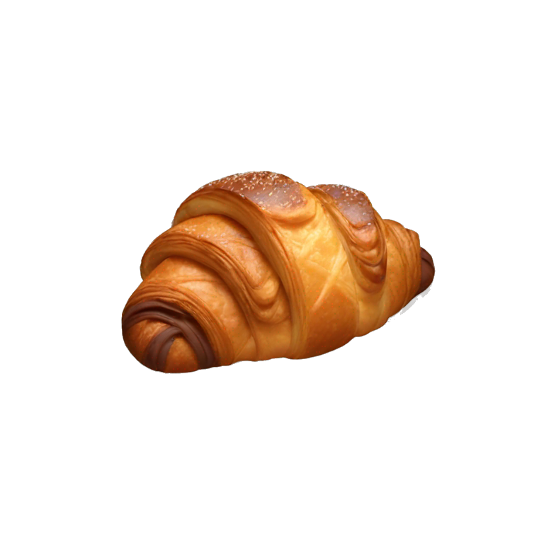chocolate croissant emoji