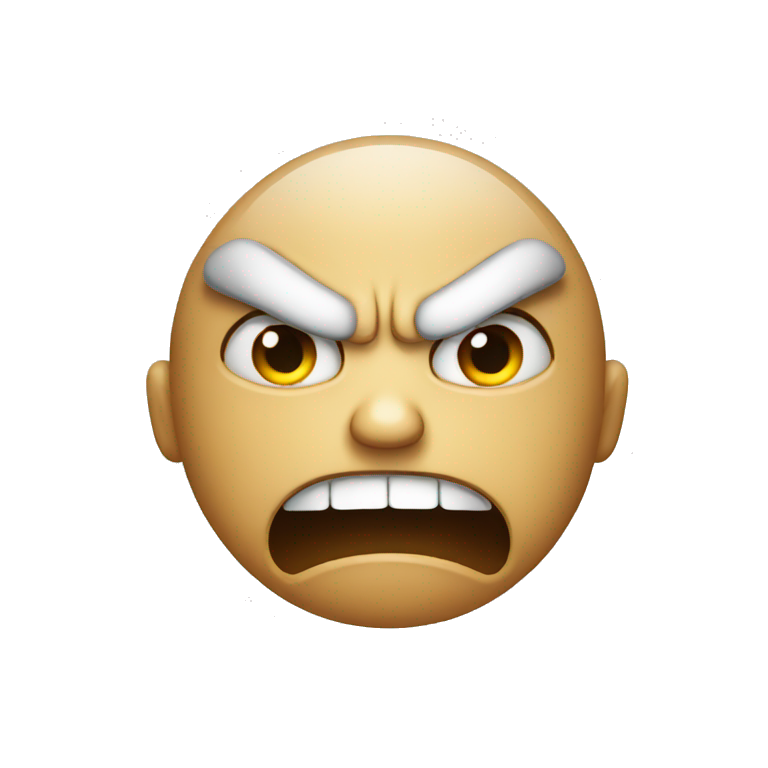 angry face  emoji