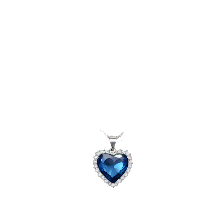 heart of the ocean necklace from titanic emoji
