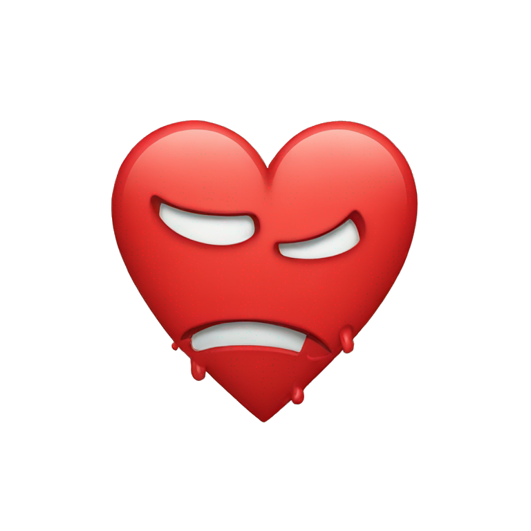 broken heart  emoji