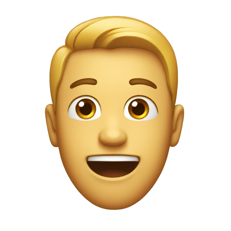 emoji with a surprise face emoji