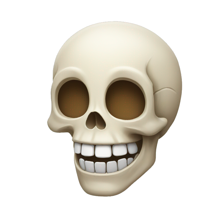 Skull emoji laughing emoji