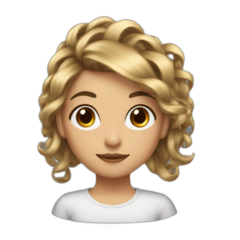 hairstyle girl emoji