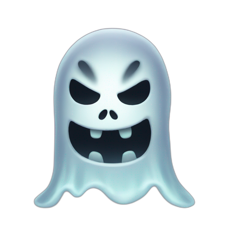 spooky ghost emoji