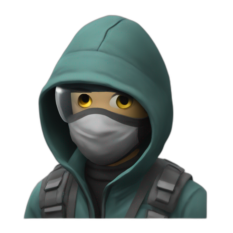COVID virus as the DayZ game character emoji