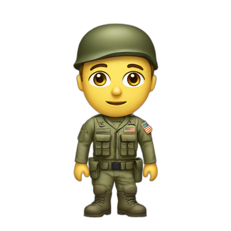 United States army emoji