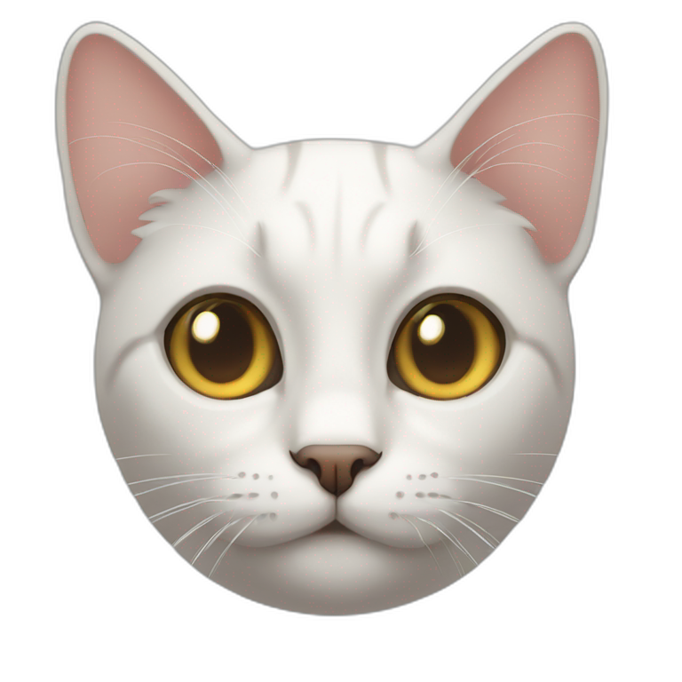 One eyed cat emoji