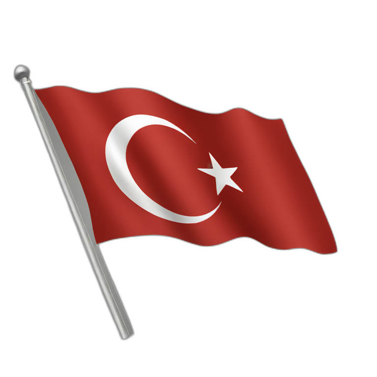 Turkish flag emoji