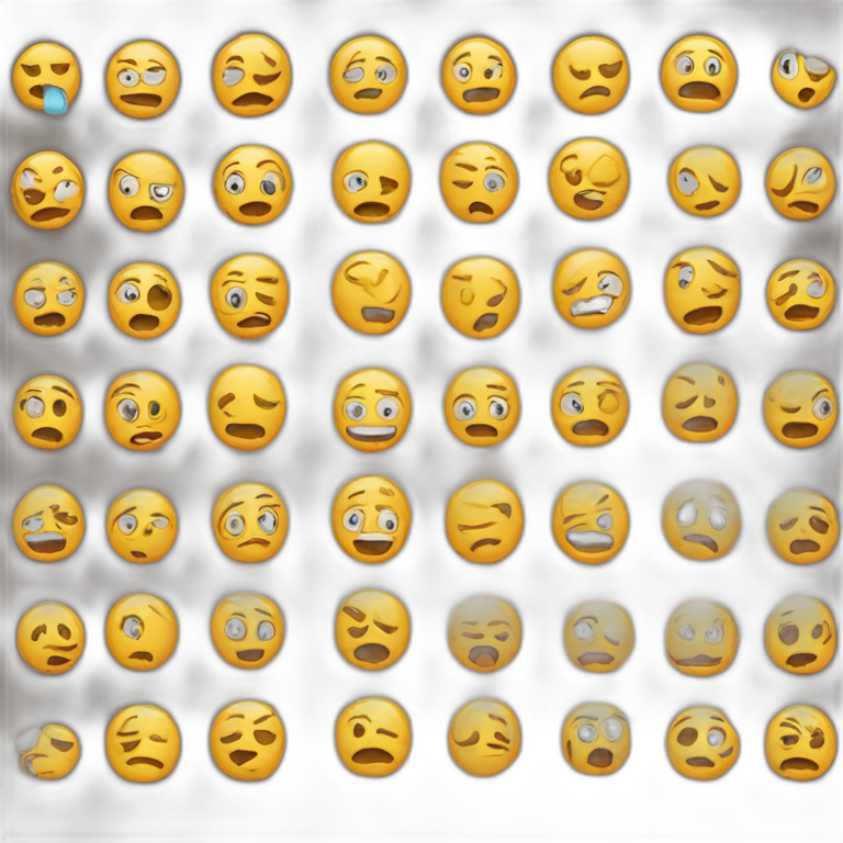 Emoji qui pleure emoji