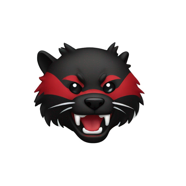 bearcat red and black emoji